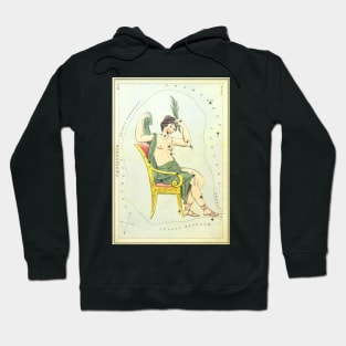 Cassiopeia Constellation from Urania's Mirror Hoodie